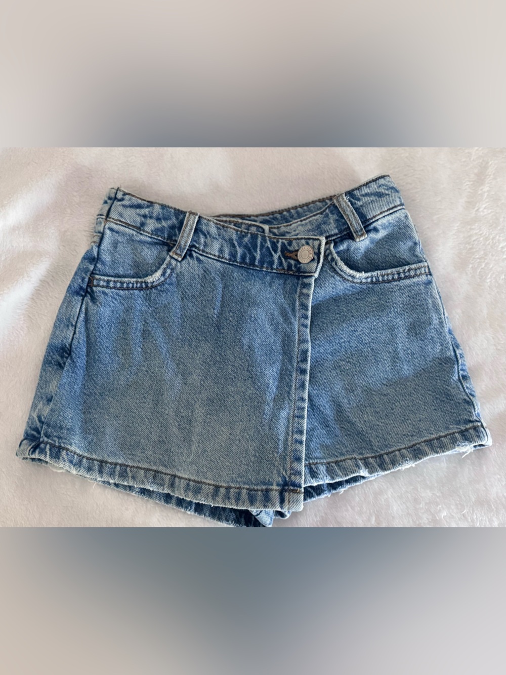 Zara denim skort